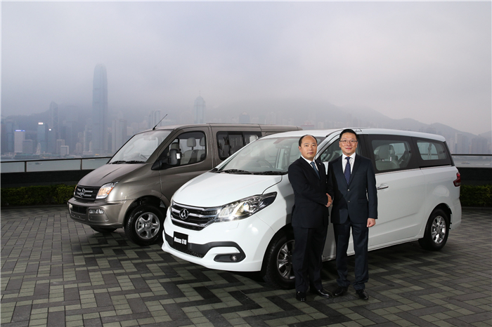 九游大通在香港正式上市 带来宽体轻客V80和MPV G10多款产品